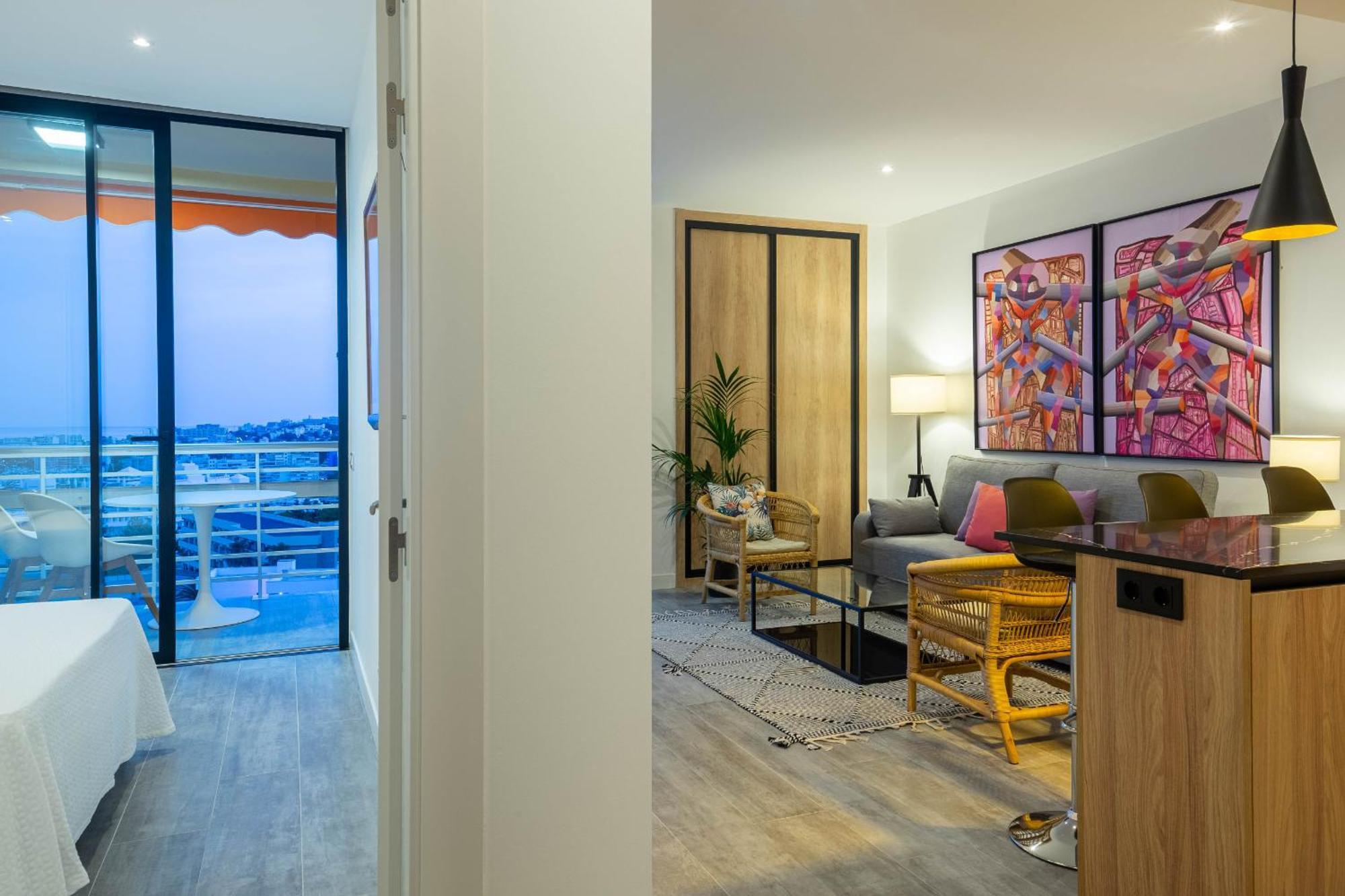 Fabuloso Apartamento Con Increibles Vistas Al Mar Torremolinos Kültér fotó